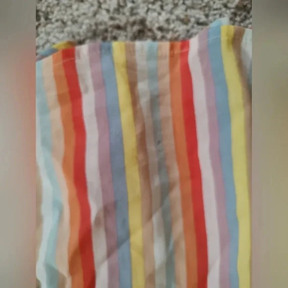 Anthropology Another Love Rumi button front dress oceanside stripe Small - Picture 6 of 9